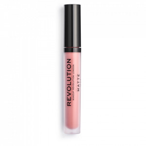 Makeup Revolution, Matte, Vegan, Liquid Lipstick, 112, Ballerina, 3 ml