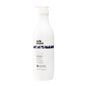 Sampon cu pigment pentru tonuri reci, Milk Shake, Icy Blond Shampoo, 1000 ml