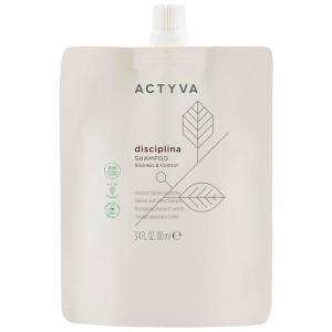 Sampon de Disciplinare - Kemon Actyva Disciplina Shampoo Pouch Bag, 100 ml
