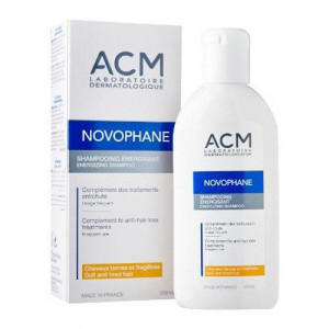 Sampon energizant cu 6 vitamine pentru par fragil Novophane ACM, 200 ml