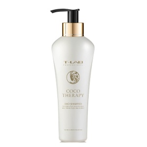 Sampon T-LAB Professional Coco Therapy DUO reconstructie completa a parului, 300 ml