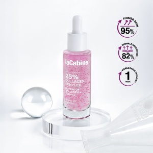 Ser de fata iluminator cu micro-sfere Collagen Complex Multi-active, 30 ml, La Cabine