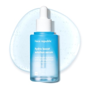 Ser facial hidratant si revitalizant cu 11 tipuri de acid hialuronic Face Republic, Hydro Boost Solution, 45 ml
