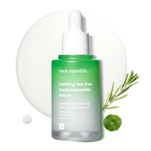Ser pentru calmarea iritatiilor si controlul sebumului Face Republic, Calming Tea Tree Madecassoside, 45 ml