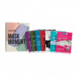 Set 7 masti pentru fata Ahava Mask Moment, 7 x 8 ml