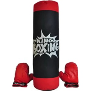 Set box pentru copii – sac de box 65 cm cu manusi incluse