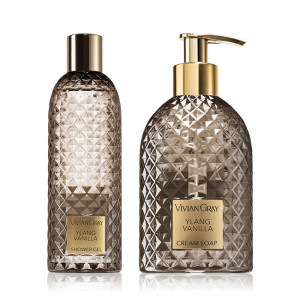 Set cadou BLOOM : Ornament din lemn Draw Me (Educatoare) + Gel de dus Vivian Gray Ylang & Vanilla + Sapun lichid Vivian Gray Ylang & Vanilla - Img 2
