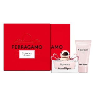 Set cadou Salvatore Ferragamo Signorina, Femei, Apa de Parfum, 30ml + Lotiune de corp, 50ml