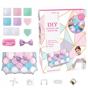 Set creativ DIY, creeaza propria poseta