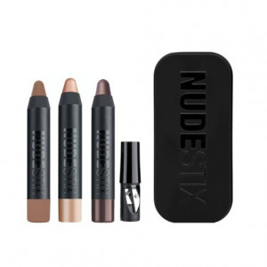 Set creion de ochi Nudestix Bright Nude Eye Mini - Img 3
