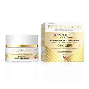 Set Eveline D’Aury 50+, Remodelift Therapy, cu Crema de fata 50 ml, Ser vitaminizant 30 ml si Crema pentru ochi si pleoape 20 ml