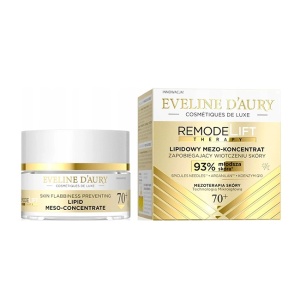 Set Eveline D’Aury 70+, Remodelift Therapy, cu Crema de fata 50 ml, Ser vitaminizant 30 ml si Crema pentru ochi si pleoape 20 ml