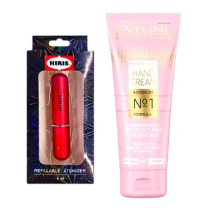 Set Harmonia cu esarfa, crema maini, travalo classic, brosa martisor