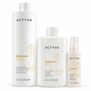Set Kemon Actyva Bellessere, Sampon 1000 ml + Balsam 1000 ml + Ulei 125 ml
