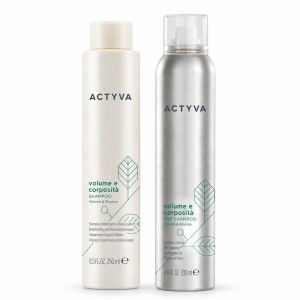 Set pentru volum Kemon Actyva Volume e Corposità, Sampon 250 ml + Spray uscat 200 ml