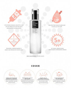Solutie cu BHA pentru punctele negre, COSRX, 100 ml - Img 2