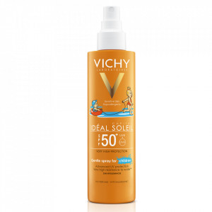Spray pentru copii rezistent la apa cu SPF 50+ Vichy Capital Soleil 200 ml