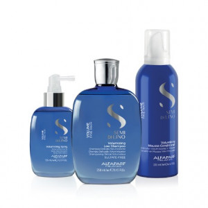 Spuma balsam pentru volum Alfaparf Semi di Lino Volumizing Mousse Conditioner - Img 2