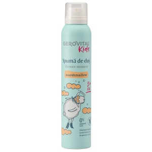 Spumă de duș Marshmallow, Gerovital Kids, 200 ml