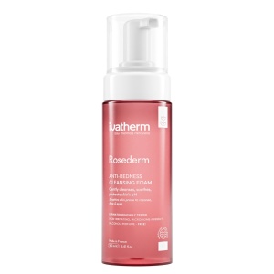 Spuma demachianta anti-roseate Rosederm Ivatherm, 160 ml