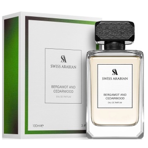 Swiss Arabian Bergamot and Cedarwood, Apa de Parfum, Barbati
