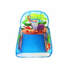 Tarc de joaca pliabil cu 60 de bile multicolore incluse - Img 5