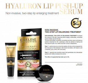 Tratament non-invaziv pentru volumul buzelor Kit Eveline Cosmetics Lip Therapy - Img 3