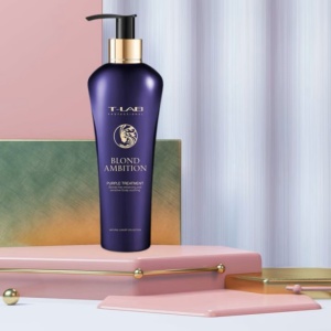 Tratament T-LAB Professional Blond Ambition pentru par blond, 300 ml