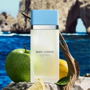 Travel set Dolce&Gabbana Light Blue, Femei, Apa de Toaleta, 50 ml + 10 ml
