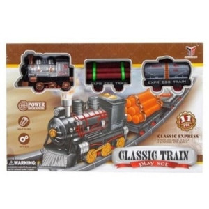 Trenuletul electric Classic, cu sunete si lumini, 11 piese - Img 4