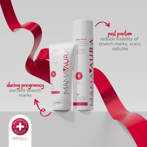 Ulei anti-celulita Shape Me Oil Lovely Mama, Mamaaura, 150 ml