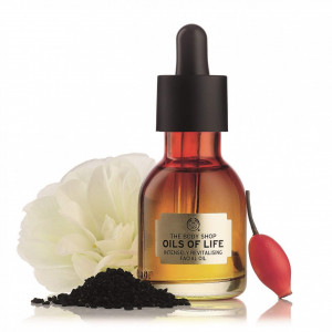 Ulei pentru față intens revitalizant Oils of Life, The Body Shop, 30 ml