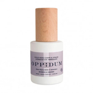 Ulei pentru fata si corp, piele normala si echilibrata, Oppidum Ecorces & Graines, Instant Repair, 50 ml,