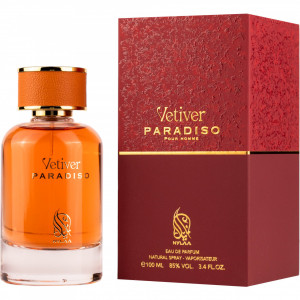 Vetiver Paradiso Nylaa, Apa de Parfum, Barbati, 100 ml