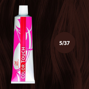 Vopsea de par semipermanenta Wella Professionals Color Touch 5/37