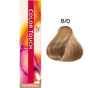 Vopsea de par semipermanenta Wella Professionals Color Touch 8/0