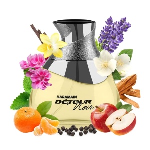 Al Haramain Detour Noir, Apa de Parfum, Unisex