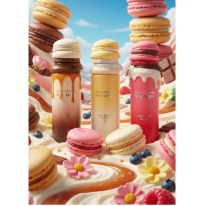 Arabiyat Sugar Berries Cream Macaron, Apa de Parfum, Femei