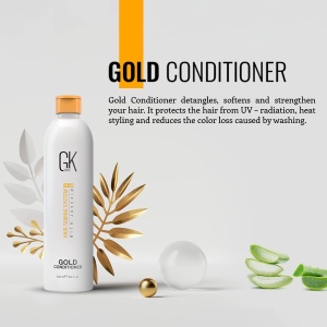 Balsam de par pentru netezire GK Hair Gold
