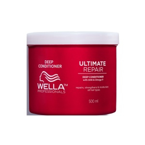 Balsam tratament cu AHA & Omega 9 pentru par deteriorat Ultimate Repair, Wella Professionals