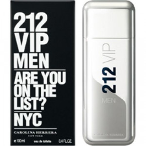 Carolina Herrera 212 VIP Men, Apa de Toaleta