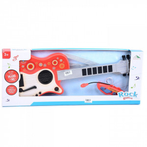 Chitara electronica Star cu microfon si ochelari - Img 2