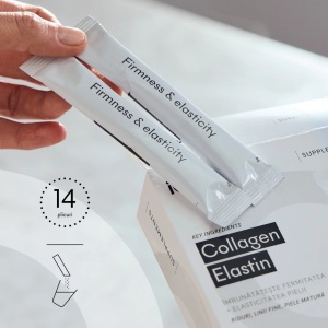 Colagen si Elastina hidrolizate, Ivatherm, 14 plicuri