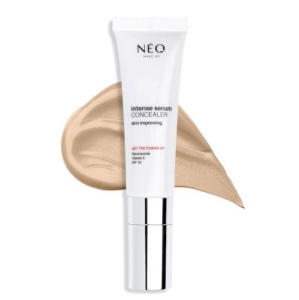 Corector cu SPF 10 Nuanta 02 Ivory Intense Serum Concealer, 10 ml, Neo Make Up