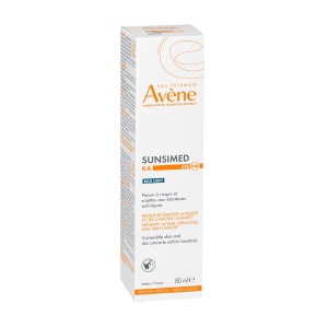 Crema cu protectie solara SPF50+ pentru pielea predispusa la keratoza actinica Sunsimed KA Avene, 80 ml