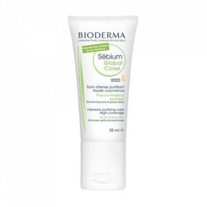 Crema de fata Bioderma Sebium Global Cover pentru ten acneic