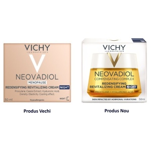 Crema de noapte cu efect de redensificare si revitalizare Vichy Neovadiol Peri-Menopause - Img 2