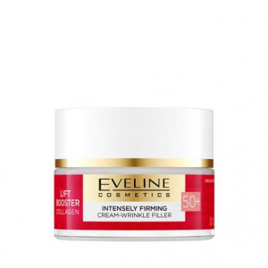 Crema de umplere pentru fermitate Lift Booster Colagen de la Eveline Cosmetics, + 50, 50 ml