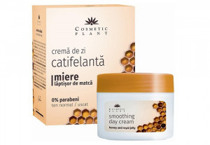 Crema de zi catifelanta cu miere si laptisor de matca Cosmetic Plant - Img 2
