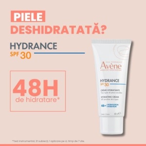 Crema hidratanta cu SPF 30 pentru fata Hydrance, 40 ml, Avene